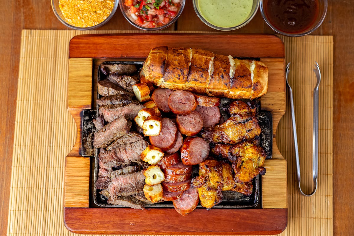 The Reggie Sampler — variety meat board